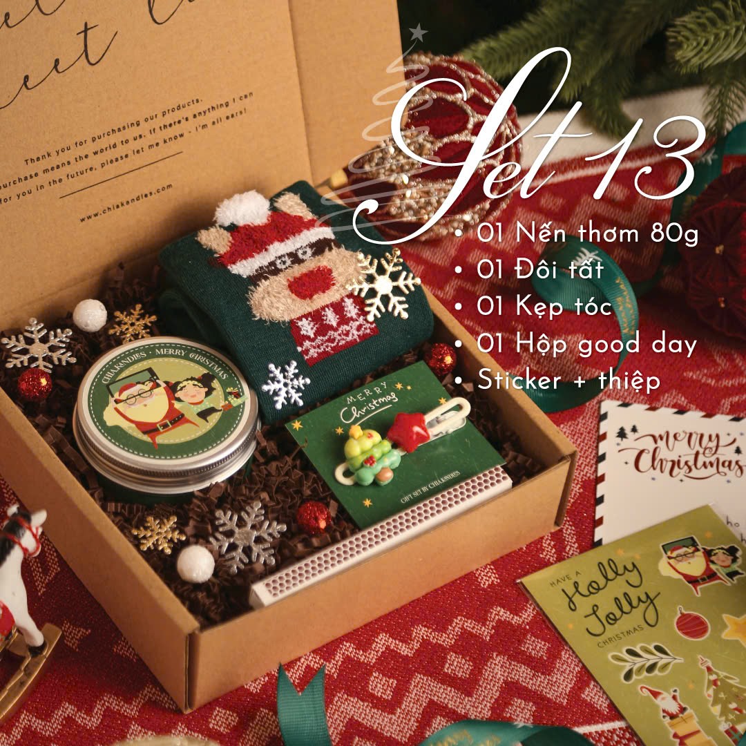 Set quà tặng Giáng Sinh Xmas Mood