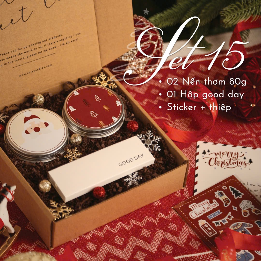 Set quà tặng Giáng Sinh Xmas Mood