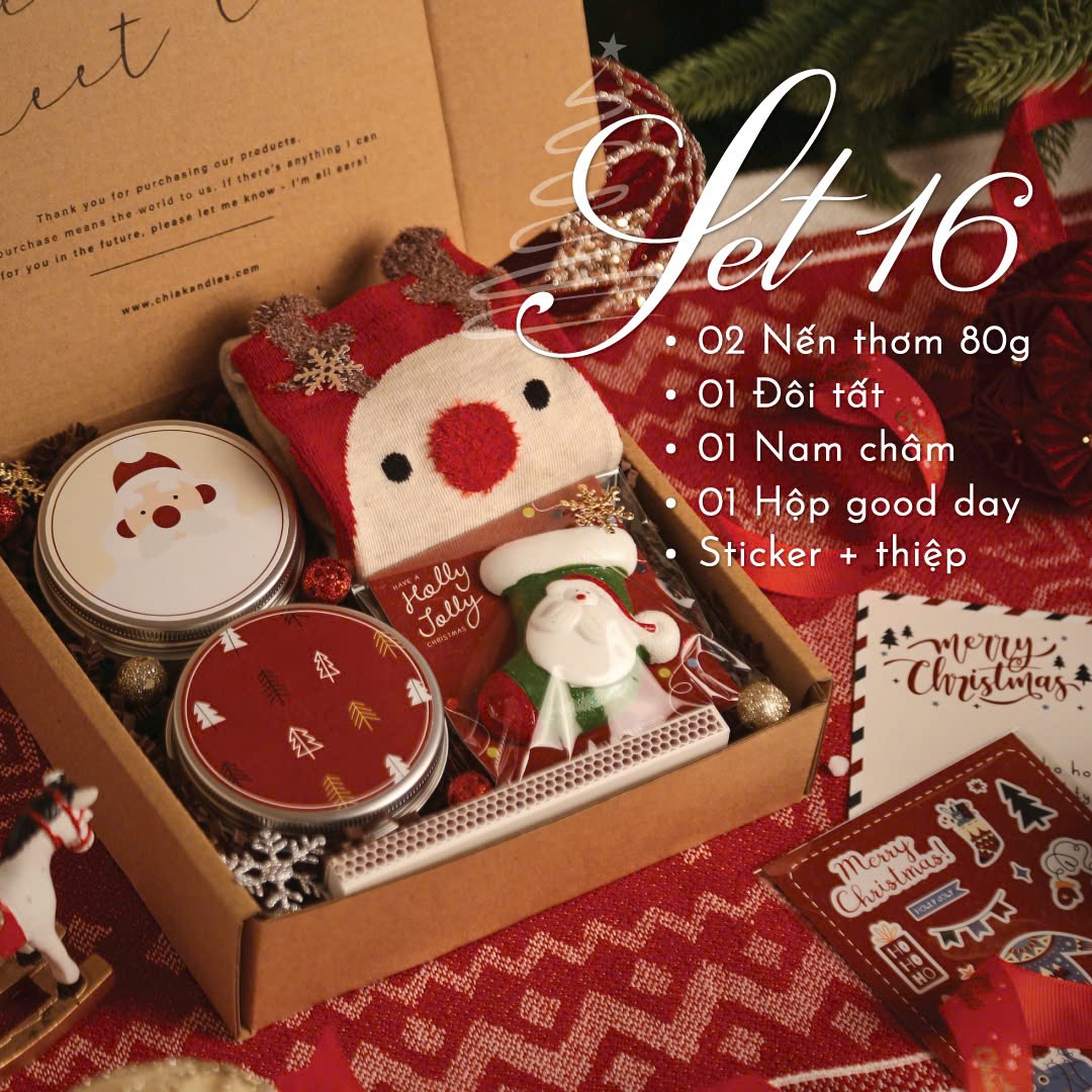 Set quà tặng Giáng Sinh Xmas Mood