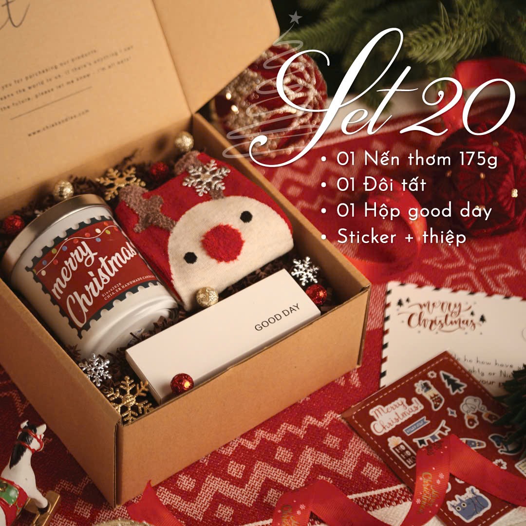 Set quà tặng Giáng Sinh Xmas Mood