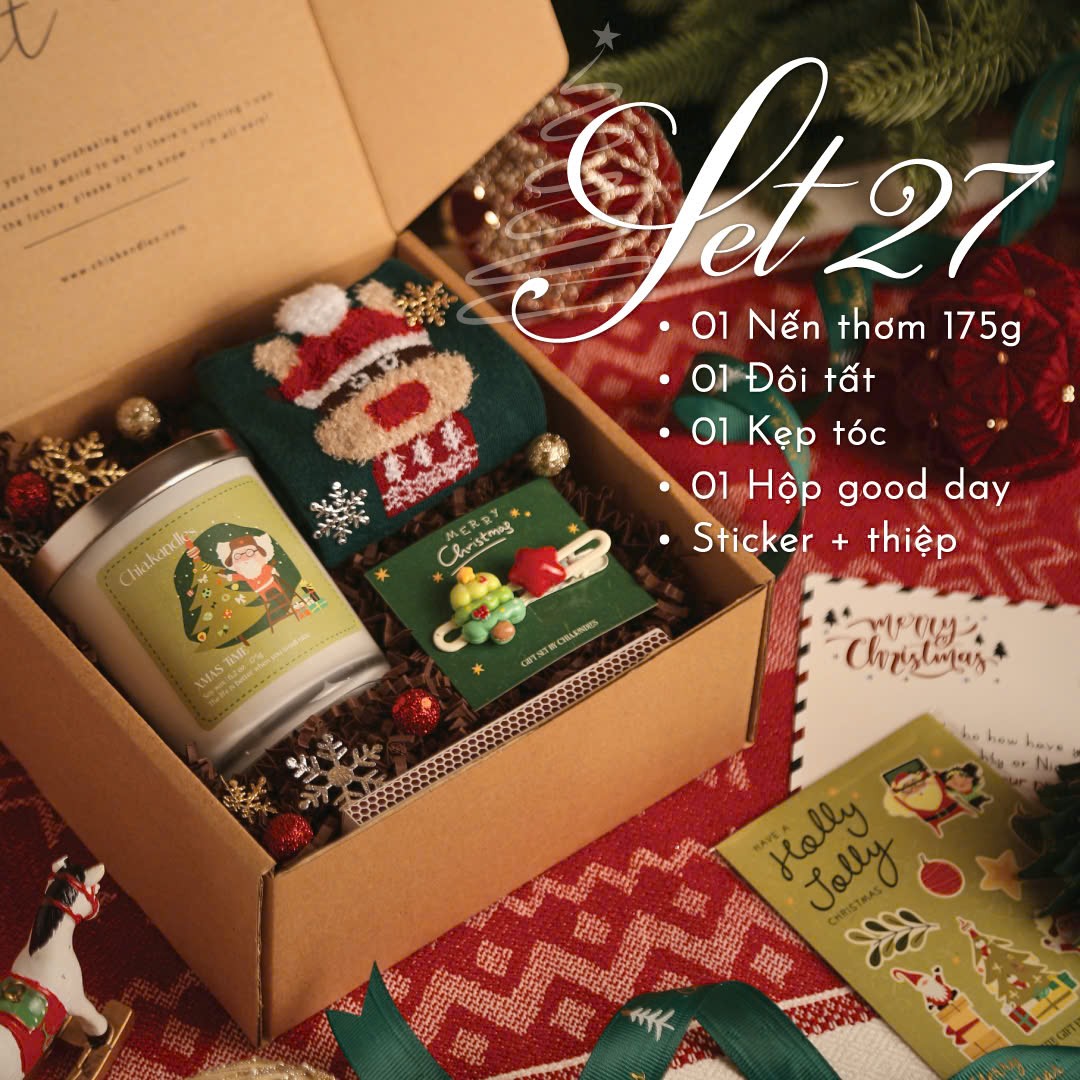 Set quà tặng Giáng Sinh Xmas Mood