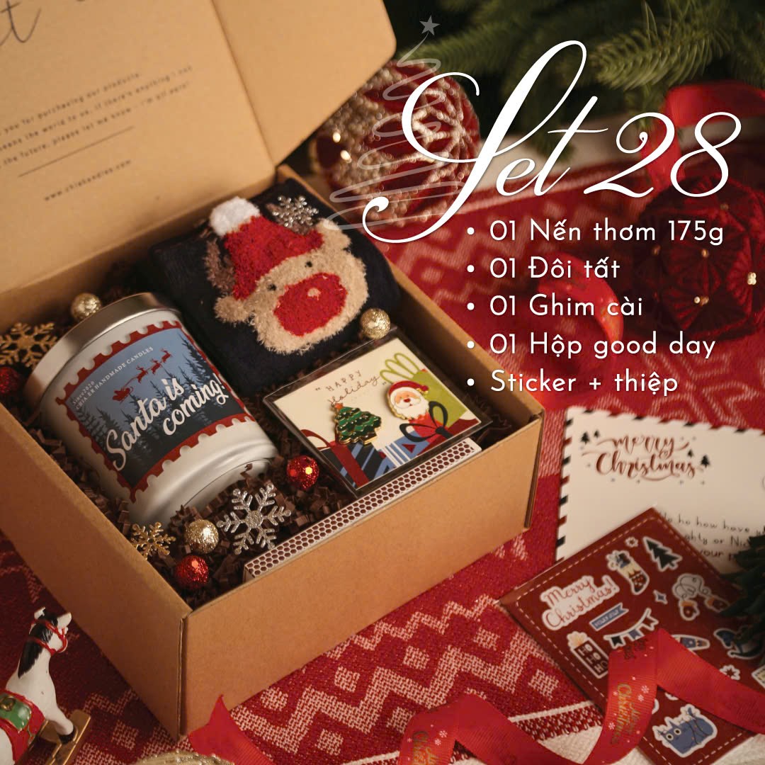 Set quà tặng Giáng Sinh Xmas Mood