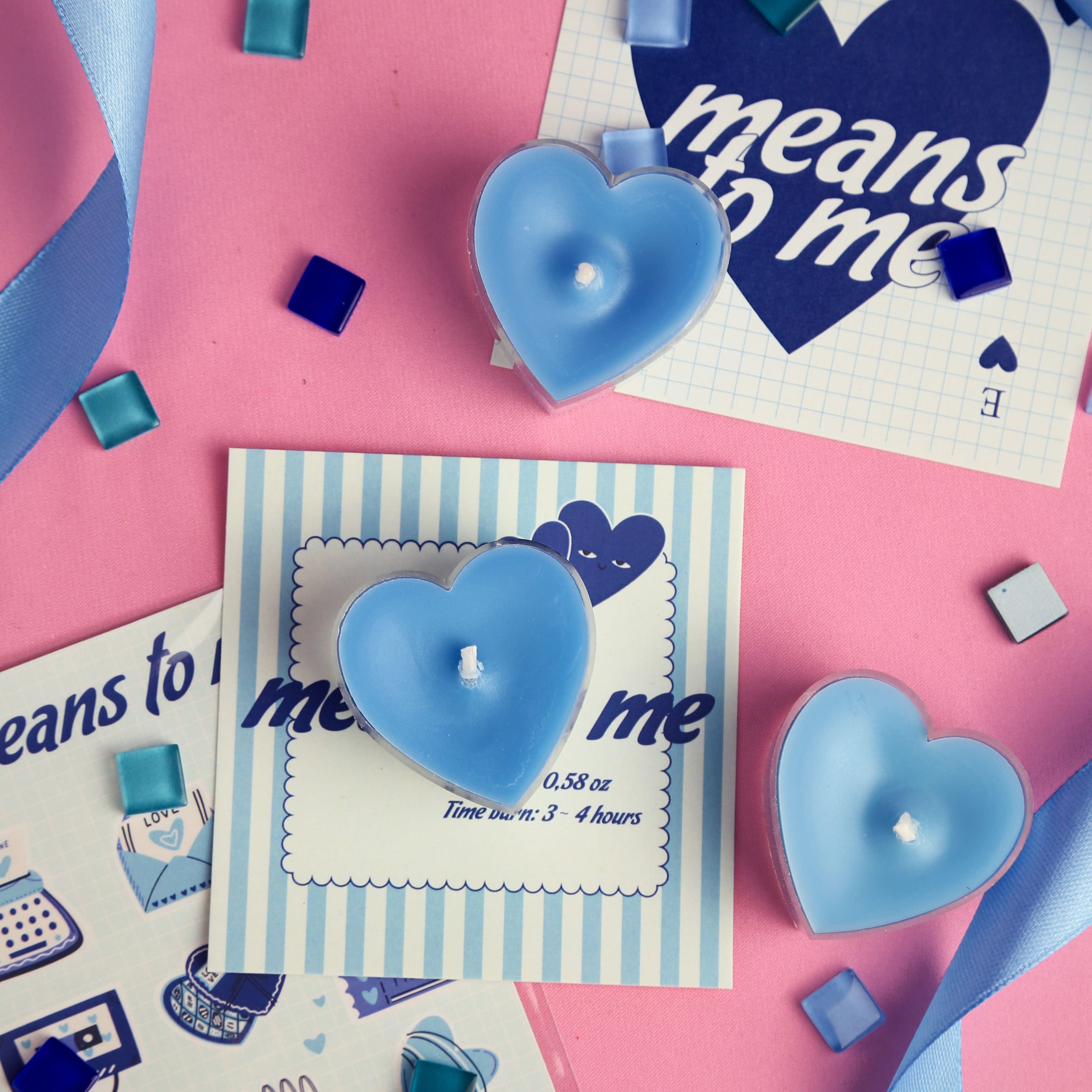 Tealight Trái Tim Chia.kandles (0,58oz)