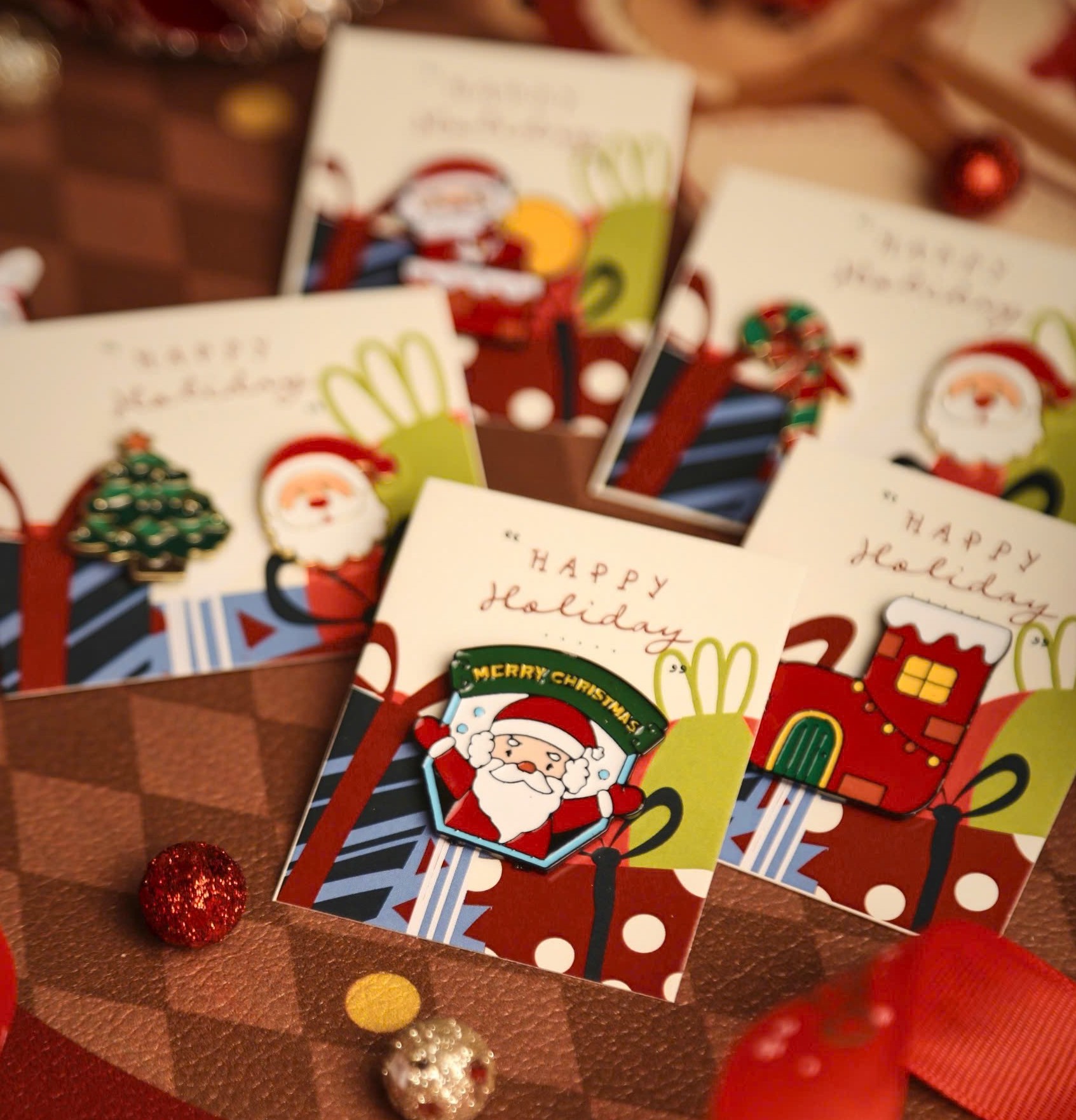 Pin Ghim Cài Áo Chủ Đề Giáng Sinh